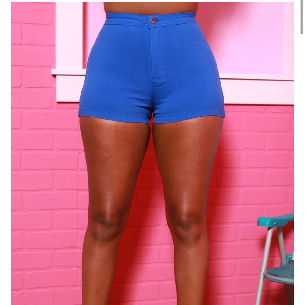 High waisted shorts